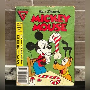 Vintage Walt Disney's Mickey Mouse Comics Digest Number 2 March 1987